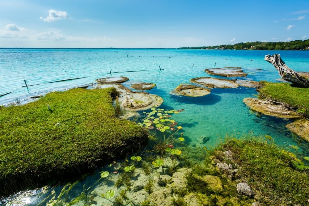 Laguna de Bacalar (Laguna de los Siete Colores)